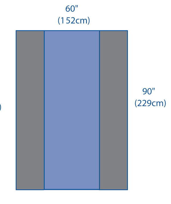 COVER,TABLE,BNS,HVYDUTY,60X90",60/CS, 60/CS (31359CS) Case of 60