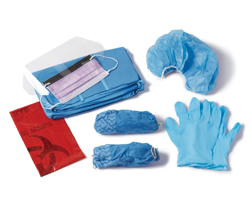 Employee Protection Kit with Eye Shield, 25/CS  (DYKD100EPKLF2) Case of 25