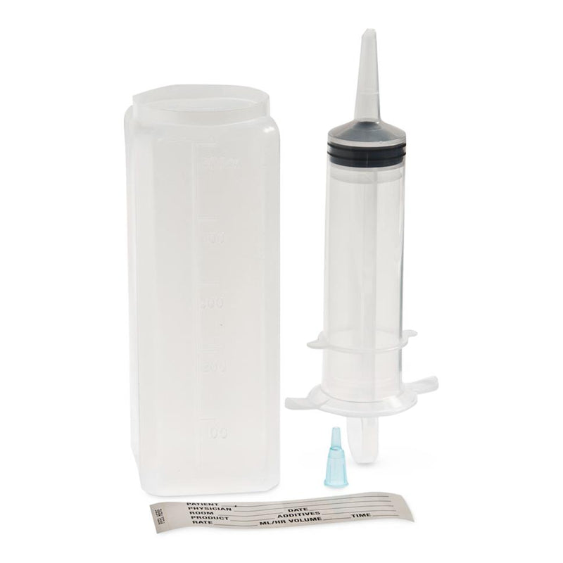 Enteral Feeding Tray with Piston Syringe, 60 mL, 30/CS (DYNC7061) Case of 30