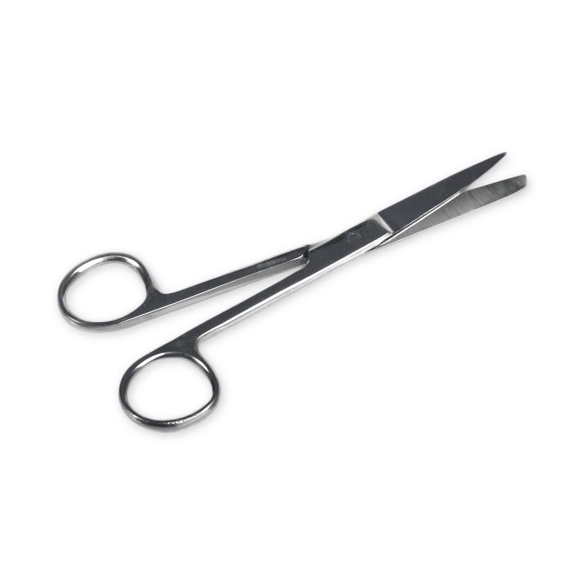 O.R. Scissors, Sharp/Blunt, Straight, Sterile, 5.5