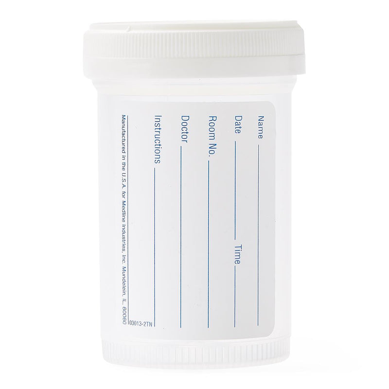 Pneumatic Tube Sterile Specimen Containers, Graduated in oz. and mL, OR Sterile, 3 oz., 100/CS  (DYND30367) Case of 100