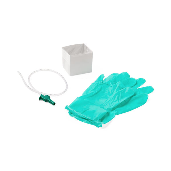 Suction Catheter Kit with 2 Gloves, Whistle Tip, 14 Fr, 50/CS  (DYND40972) Case of 50