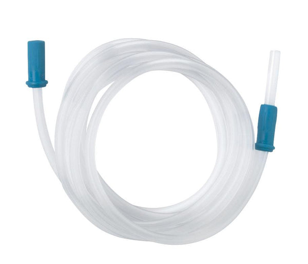Sterile Non-Conductive Suction Tubing with Scalloped Connectors, 3/16" x 6', 50/CS (DYND50240) Case of 50