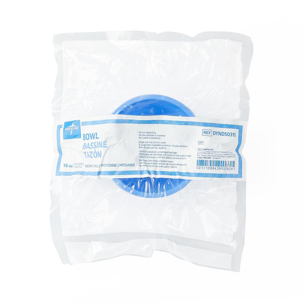 Sterile Plastic Graduated Bowl, Individually Packaged, Medium, 16 oz., 100/CS (DYND50315) Case of 100