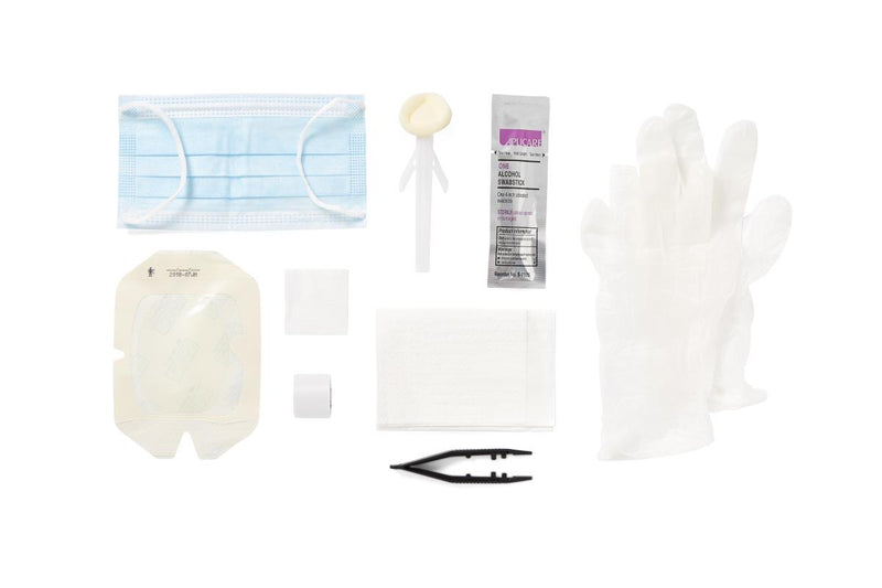 Central Line CVP Dressing Change Tray with Tegaderm Soft Cloth Border GoodEarth Products Central Line CVP Dressing Change Tray with Tegaderm Soft Cloth Border GoodEarth Products