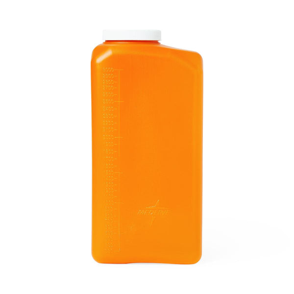 24-Hour Urine Specimen Container, Amber, 3000 mL, 1/EA  (DYND80024H) Each