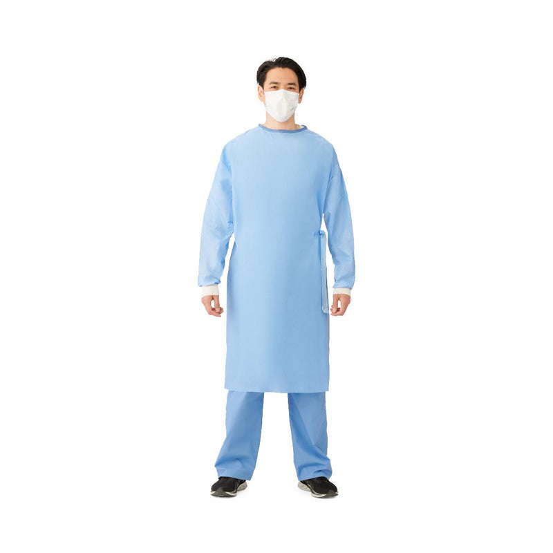 Sirus Poly Reinforced Gown with Breathable Sleeves, Size L, 1/EA  (DYNJP2207SH) Each