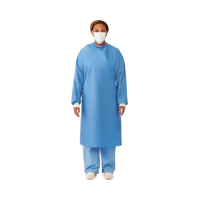 Aurora Nonreinforced Gown with Raglan Sleeves, Sterile, Size L, 32/CS  (DYNJP2801) Case of 32