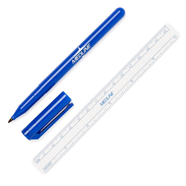 Sterile Skin Marker with Ruler, 50/CS (DYNJSM01) Case of 50