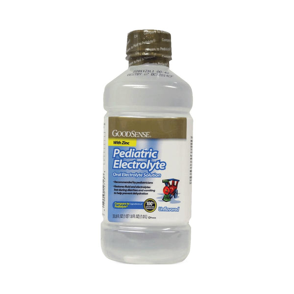 GoodSense Electrolyte Solution, Unflavored, 1 L, 6/CS (ENT00336CS) Case of 6
