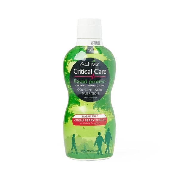 Active Critical Care Liquid Protein Nutritional Supplement, Sugar-Free, Citrus Berry Flavor, 30 oz. Bottle, 1 EA (ENT697H) Each