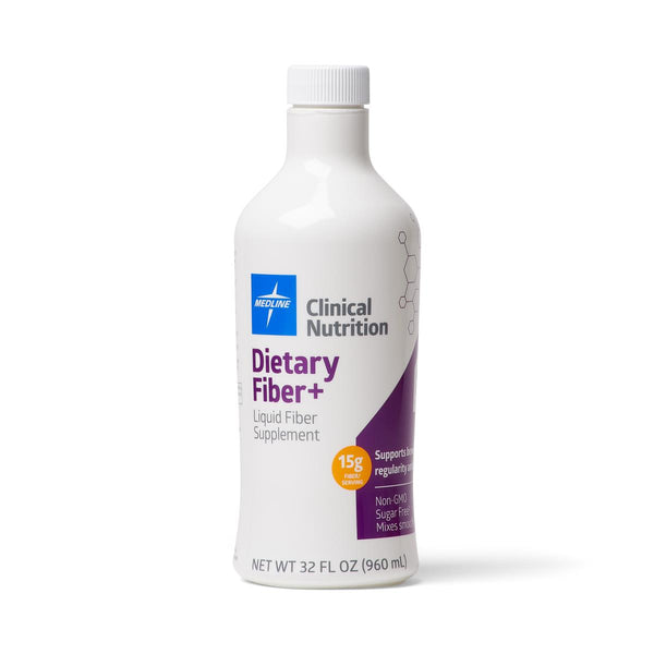 Dietary Fiber+ Liquid Supplement, Vanilla Crème, 32 oz. Bottle, 6/CS (ENTFIBER) Case of 6