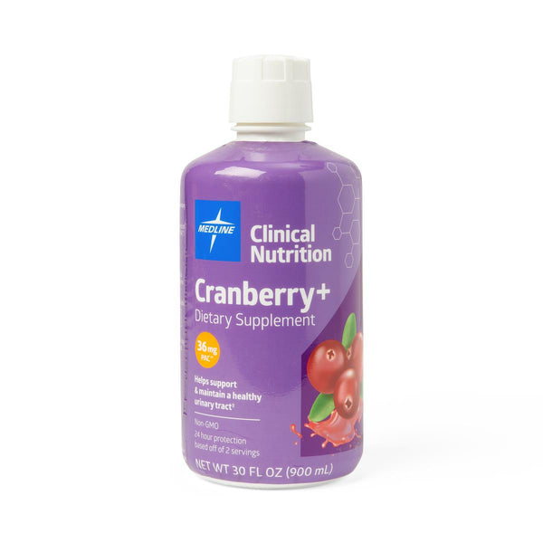 Liquid Cranberry Urinary Tract Supplement, 30 oz. Bottle, 6/CS (ENTUTI) Case of 6
