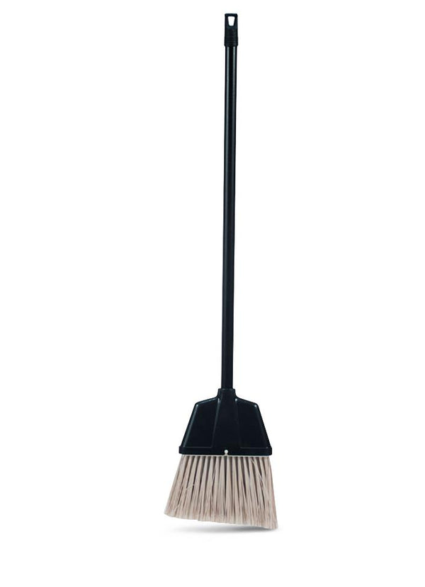 Lobby Broom, Plastic, Black/Gray, 1 EA (EVS2601H) Each