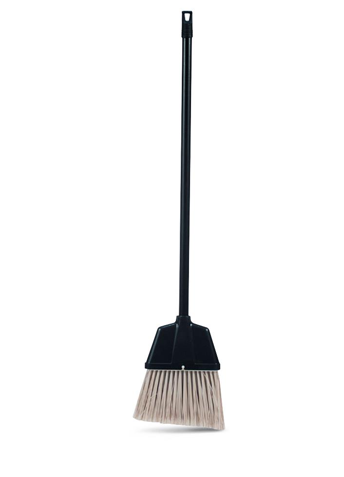 Lobby Broom, Plastic, Black/Gray, 1 EA (EVS2601H) Each