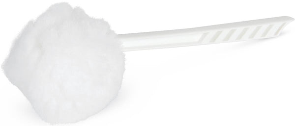 Duralon Toilet Bowl Mop, White, 12" Handle, 1 EA (EVS204H) Each