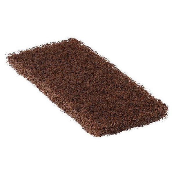 Heavy Duty Utility Pads, Brown, 4.5" x 10", 20/CS (EVSHPAD32BRCS) Case of 20