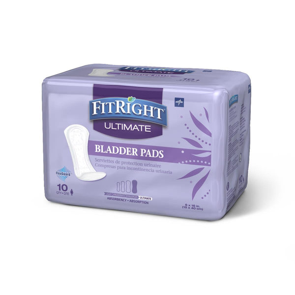 Bladder Control Pad, Ultimate, 6" x 16", 10/BG (FBC1040Z) Bag of 10