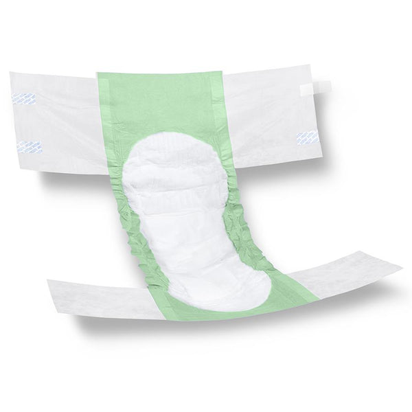 FitRight Basic Adult Incontinence Briefs, Size 2XL, for Waist Size 60"-70", 100/CS (FITBASICXXL) Case of 100