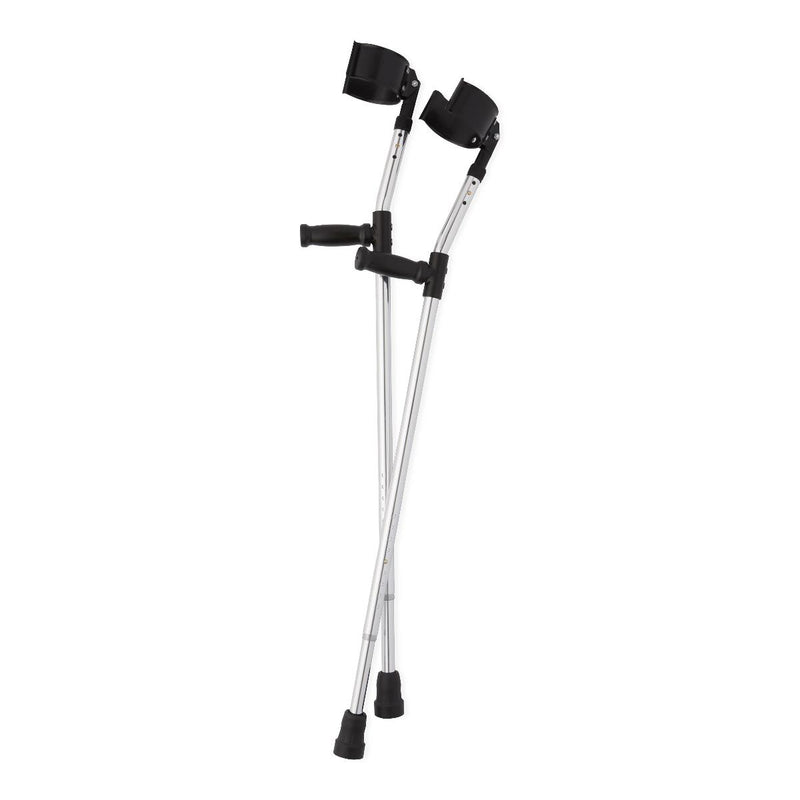 Medline Aluminum Forearm Crutches, Tall Adult, 1/PR  (G05160) 1 Pair