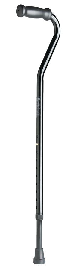 Offset Cane, Single Point, Black, Adult, 31" to 40", 6/CS  (G05356) Case of 6