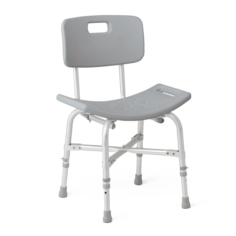 Bariatric Shower Chair with Backrest and Reinforced Frame, 550 lb. Weight Capacity, 1 EA (G2-102BX1) Each