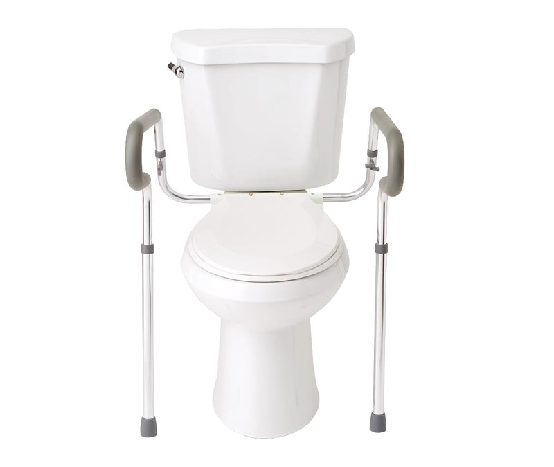 Aluminum Toilet Safety Rails, Knockdown, 2/CS (G30300-1KD) Case of 2
