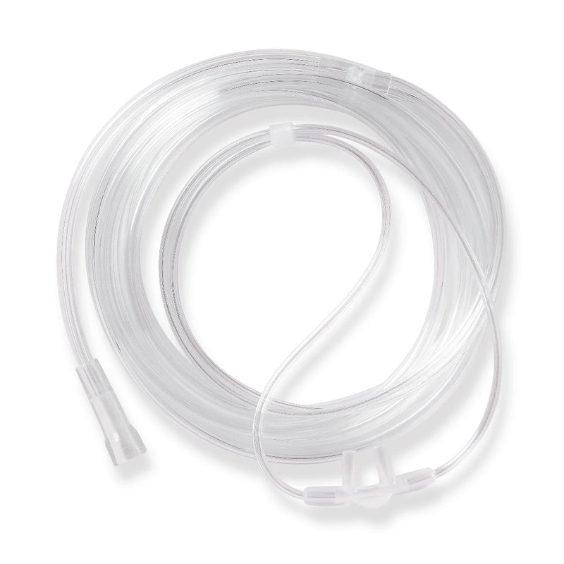 Economy Nasal Cannula, Standard Connector, Adult, 7' Tubing, 50/CS  (HCS4511B) Case of 50