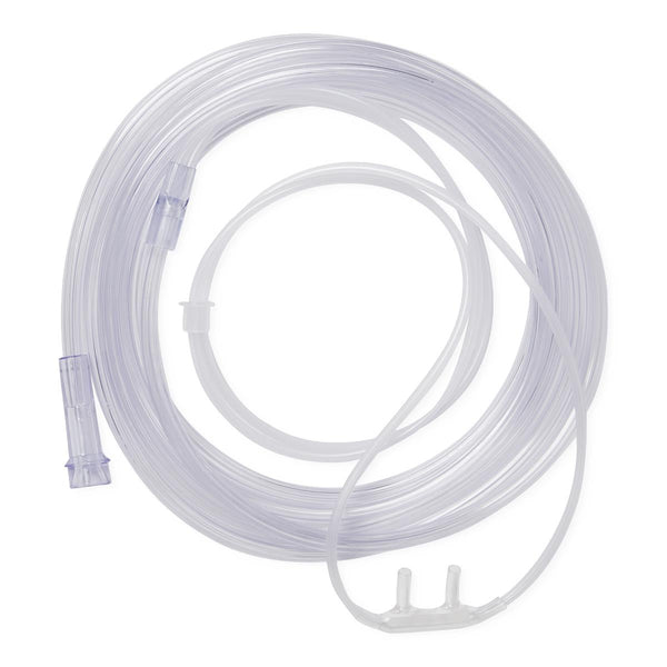 Medline Soft-Touch Oxygen Cannulas with Standard Connectors, 50/CS (HCS4504B) Case of 50