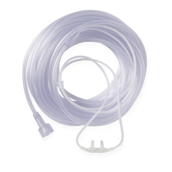 SuperSoft Oxygen Cannula with Universal Connector, Adult, 25' Tubing, 25/CS  (HCSU4515S) Case of 25