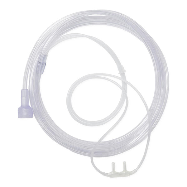 Adult Soft-Touch Nasal Cannula with 7' Tubing and Universal Connectors, 50/CS  (HCSU4514) Case of 50