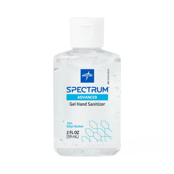 Spectrum Gel Hand Sanitizer, 70% Ethyl Alcohol, Personal Carry, 2 oz., 48/CS (HH70G02) Case of 48