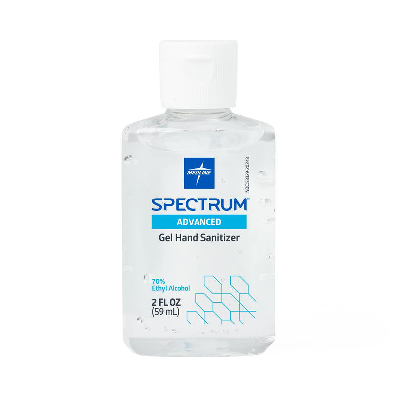 Spectrum Gel Hand Sanitizer, 70% Ethyl Alcohol, Personal Carry, 2 oz., 48/CS (HH70G02) Case of 48