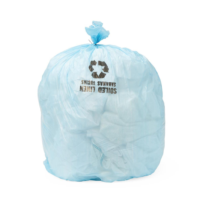 Soiled Linen Liners, Blue, 29" x 38", 16 Mil, Roll, 250/CS (IHBL38F) Case of 250