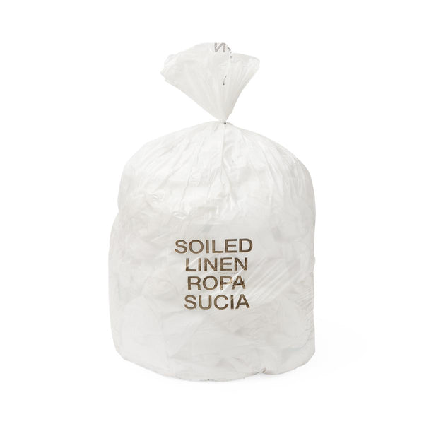 Soiled Linen Liners, White, 29" x 45", 1.0 Mil, Roll, 240/CS (IRDWL45C) Case of 240