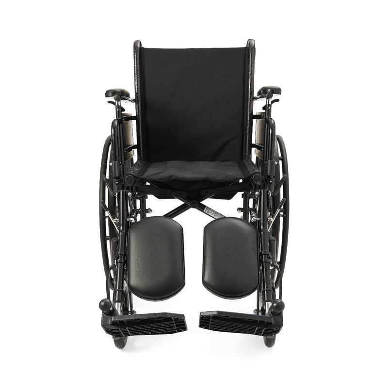 K3 Guardian 16" Wide Wheelchair with Height-Adjustable Desk-Length Arms and Elevating Leg Rests, 1/EA  (K3166N34E) Each