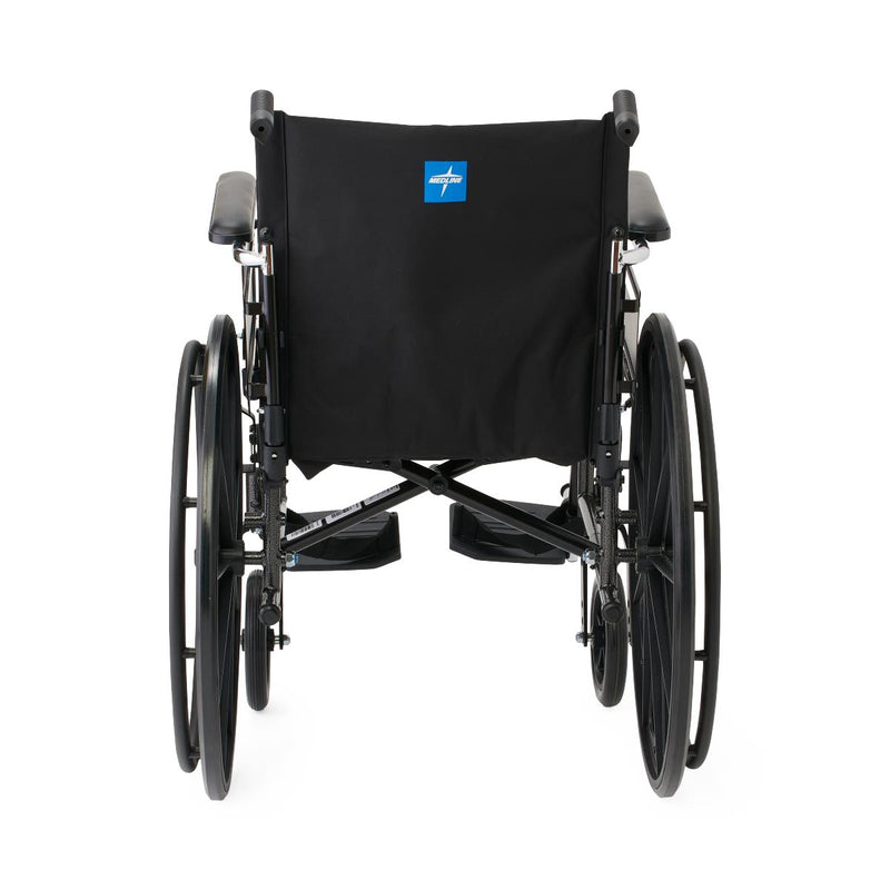 K3 Guardian 18" Wide Wheelchair with Height-Adjustable Full-Length Arms and Swing-Away Footrests, 1/EA  (K3186N44S) Each