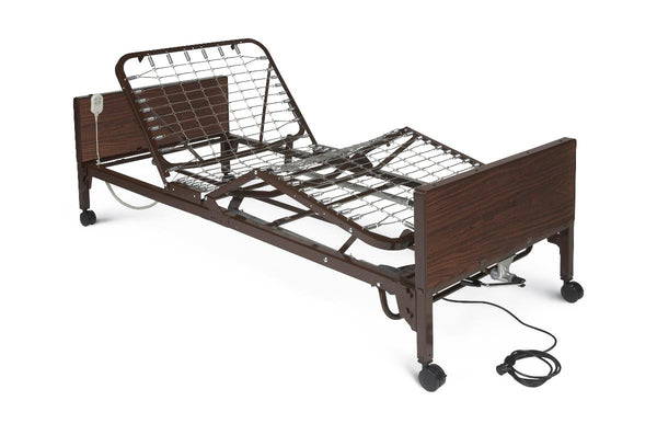 MedLite Homecare Semi-Electric Bed with 14.5"-22.5" Height Range, 1 EA (MDR107002L) Each
