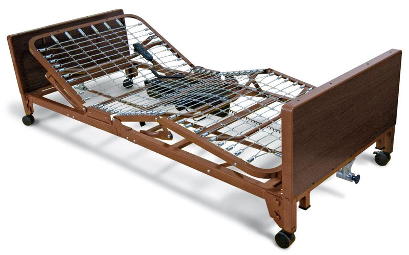 Basic Homecare Low Full-Electric Bed with 9.5"-22.5" Height Range, 1 EA (MDR107003ELO) Each