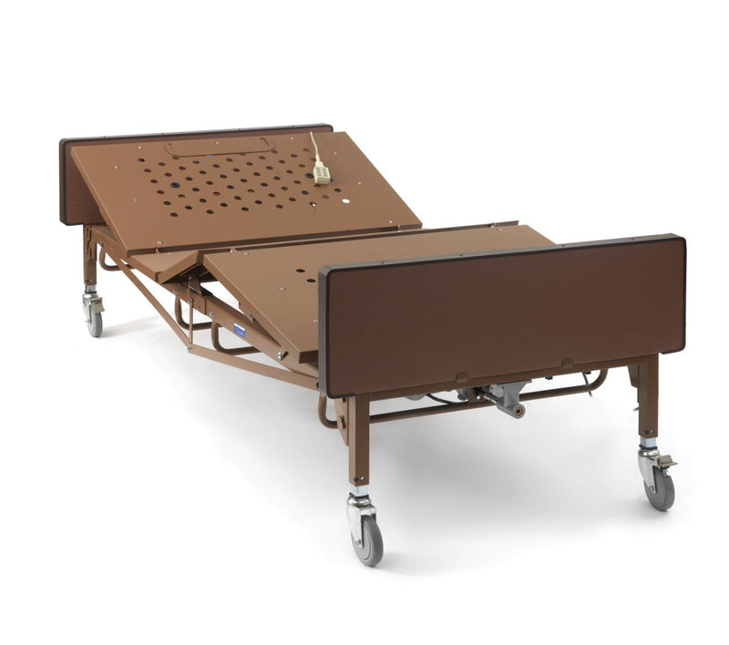 Medline Bariatric Homecare Bed with 18"-26.5" Height Range, 600 lb. Weight Capacity, Full Electric, 1/EA  (MDR107004) Each