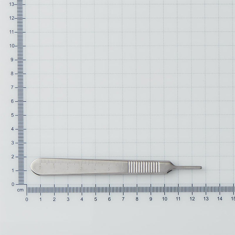 Knife Handle, Scalpel, German Stainless Steel, #3, 5" (12.7 cm), 1/EA  (MDS0610301) Each