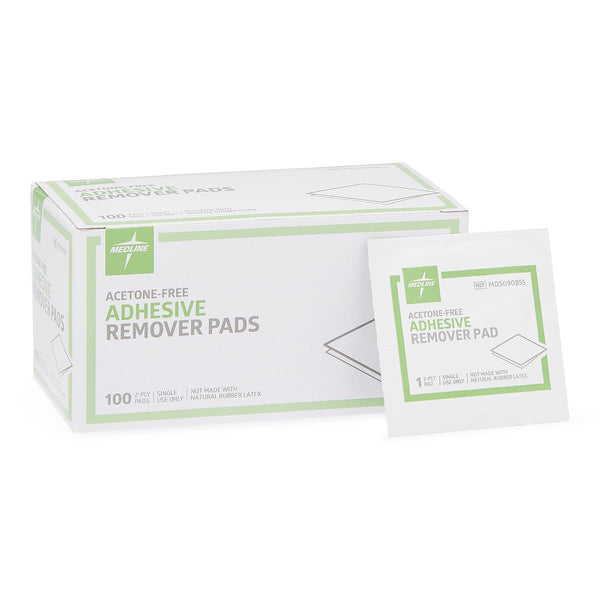 Adhesive Remover Pads, 1000/CS (MDS090855) Case of 1000