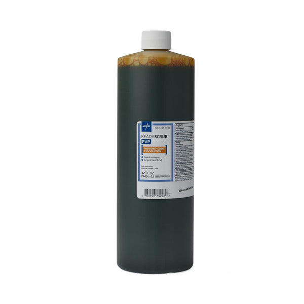 Povidone Iodine (PVP) Scrub Solution, 1 qt., 12/CS (MDS093946) Case of 12
