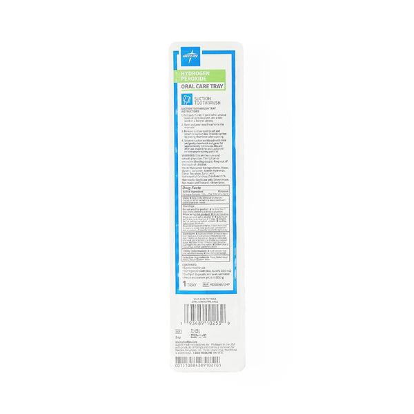 Peroxi-Fresh Economy Gel Suction Toothbrush Kit with Hydrogen Peroxide, 1 EA (MDS096572HPH) Each