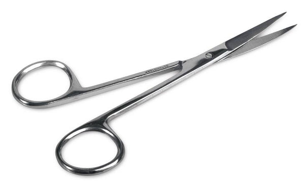 Iris Scissors, Single-Use, Curved, 50/CS (DYND04026) Case of 50