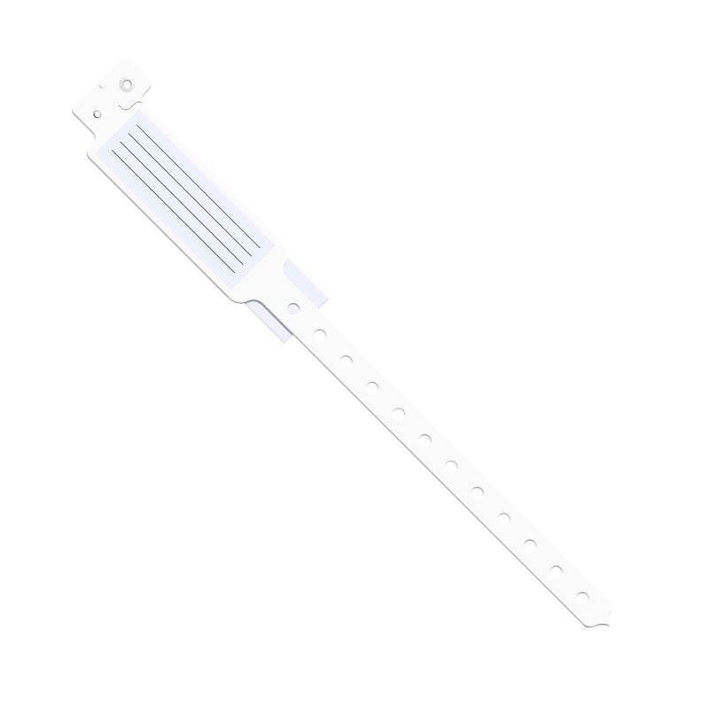 Insert-Style Vinyl ID Band, Adult/Pediatric,  9-3/4", White, 250/BX  (MDS133038W) Box of 250