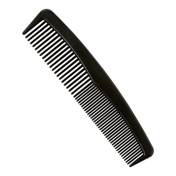 Plastic Classic Comb, Black, 5", 144/GR (MDS137005) Case of 144