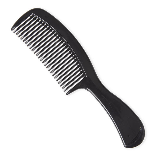 Mini Comb with Handle, Black, 6.5", 144/CS (MDS137208) Case of 144