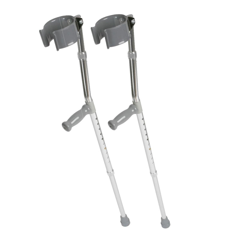 Aluminum Forearm Crutches, Youth, 2/PR  (MDS805162) 1 Pair