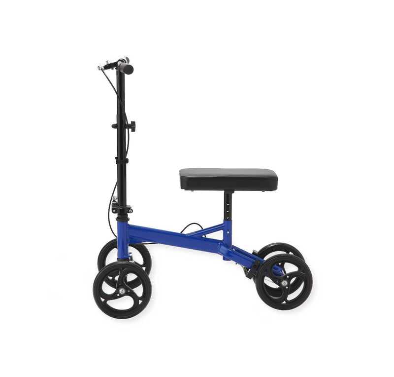 Economy Knee Walker with 8" Wheels, Blue, 1/EA  (MDS86000EB) Each